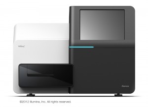 The Illumina MiSeq machine uses sequencing by synthesis to reproduce mass amounts of DNA. (Photo courtesy of Illumina)