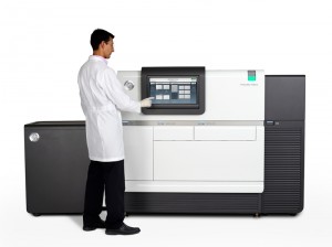 The PacBio RS machine mimics the natural biological process by which cells duplicate their DNA. (Photo courtesy of Pacific Biosciences)