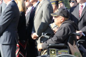 Retired 1st Lt. William Garcia worries his benefits could disappear in the next week or so. Andrea Mayeux/Medill