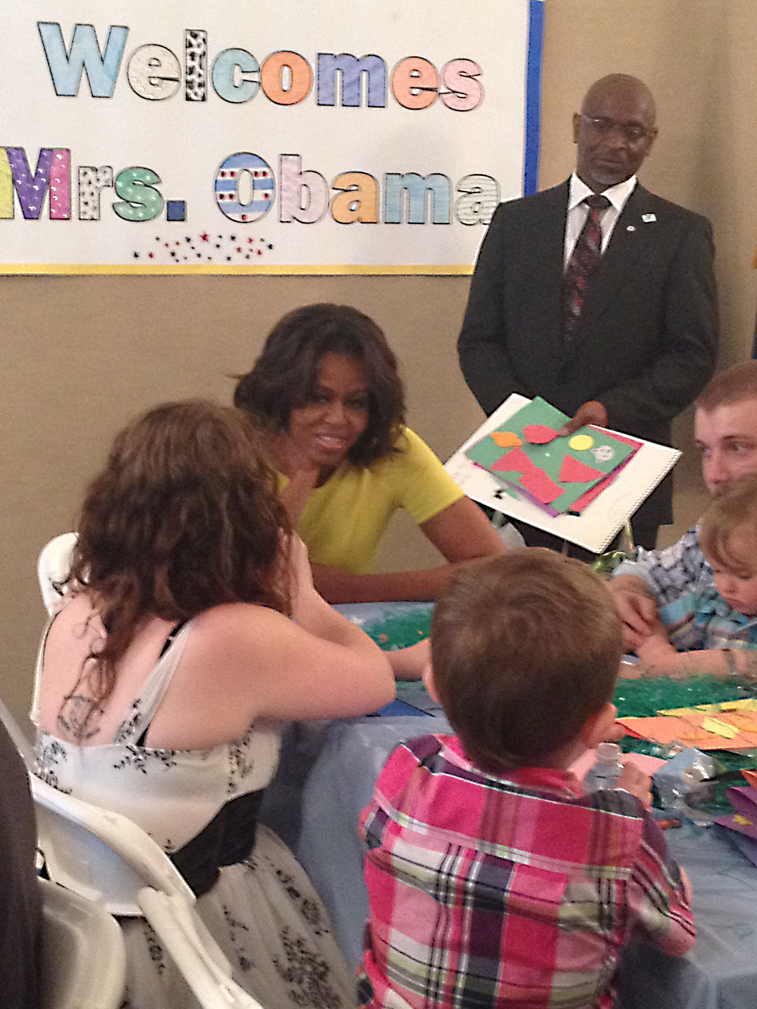 Michelle Obama cheers military families healing from wounds of war