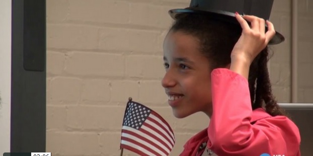 20 children celebrate their new US citizenship