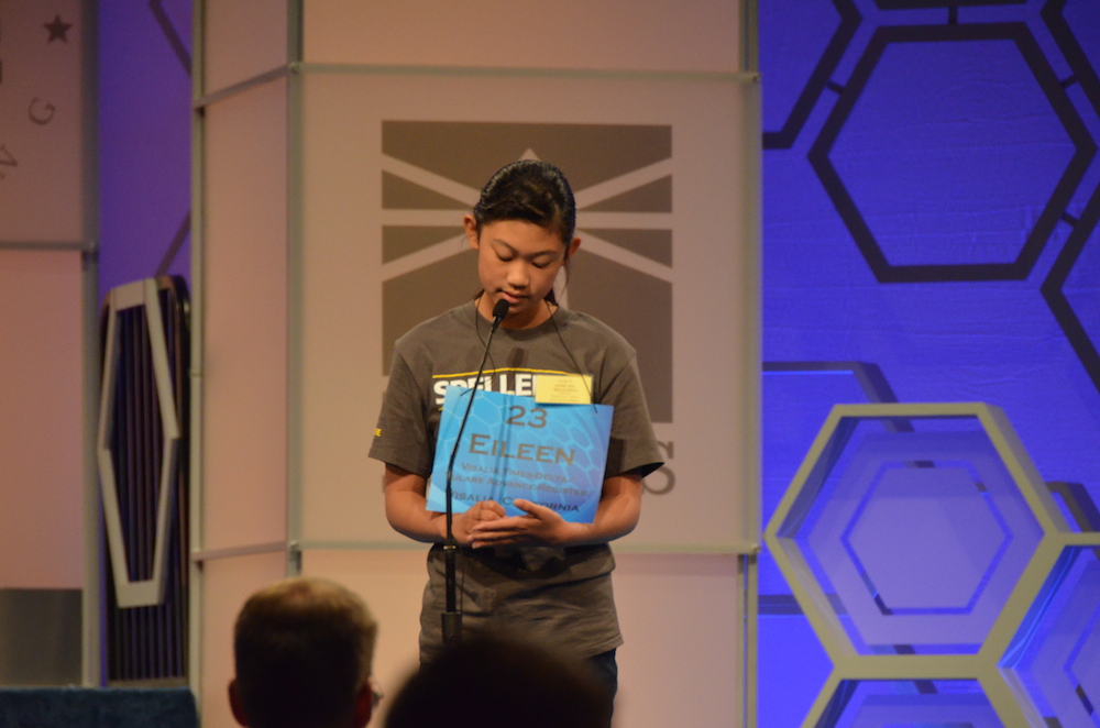 Cal sixth grader knocked out of National Spelling Bee after third round