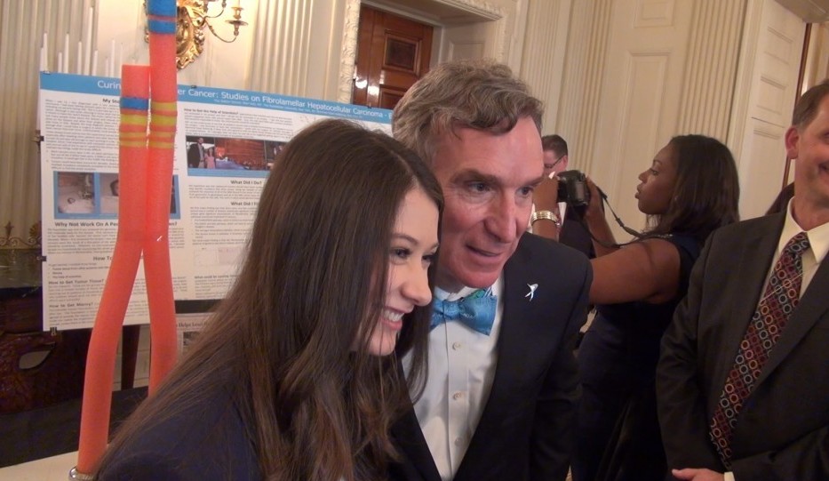 Young scientists showcase new discoveries at the 2014 White House Science Fair