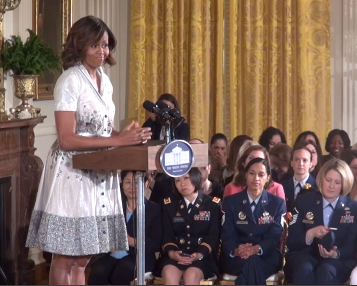 Military moms honored at White House Mother’s Day Tea