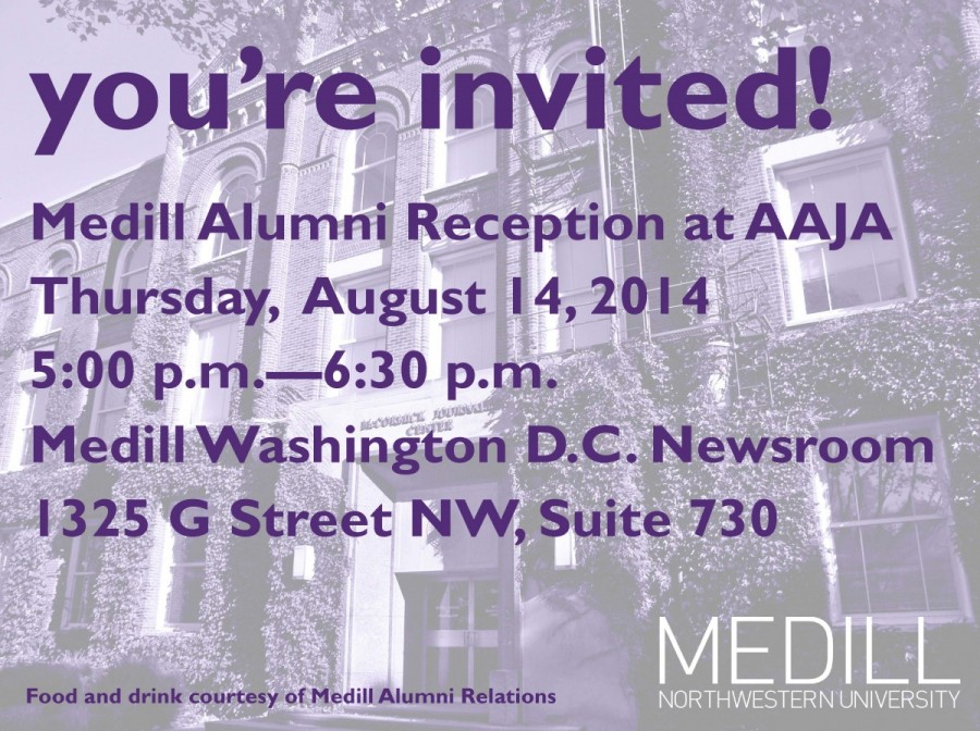 Medill Alumni Reception at AAJA