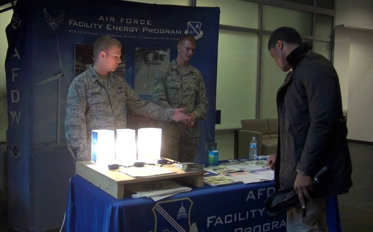 Air Force takes action during Energy Action Month