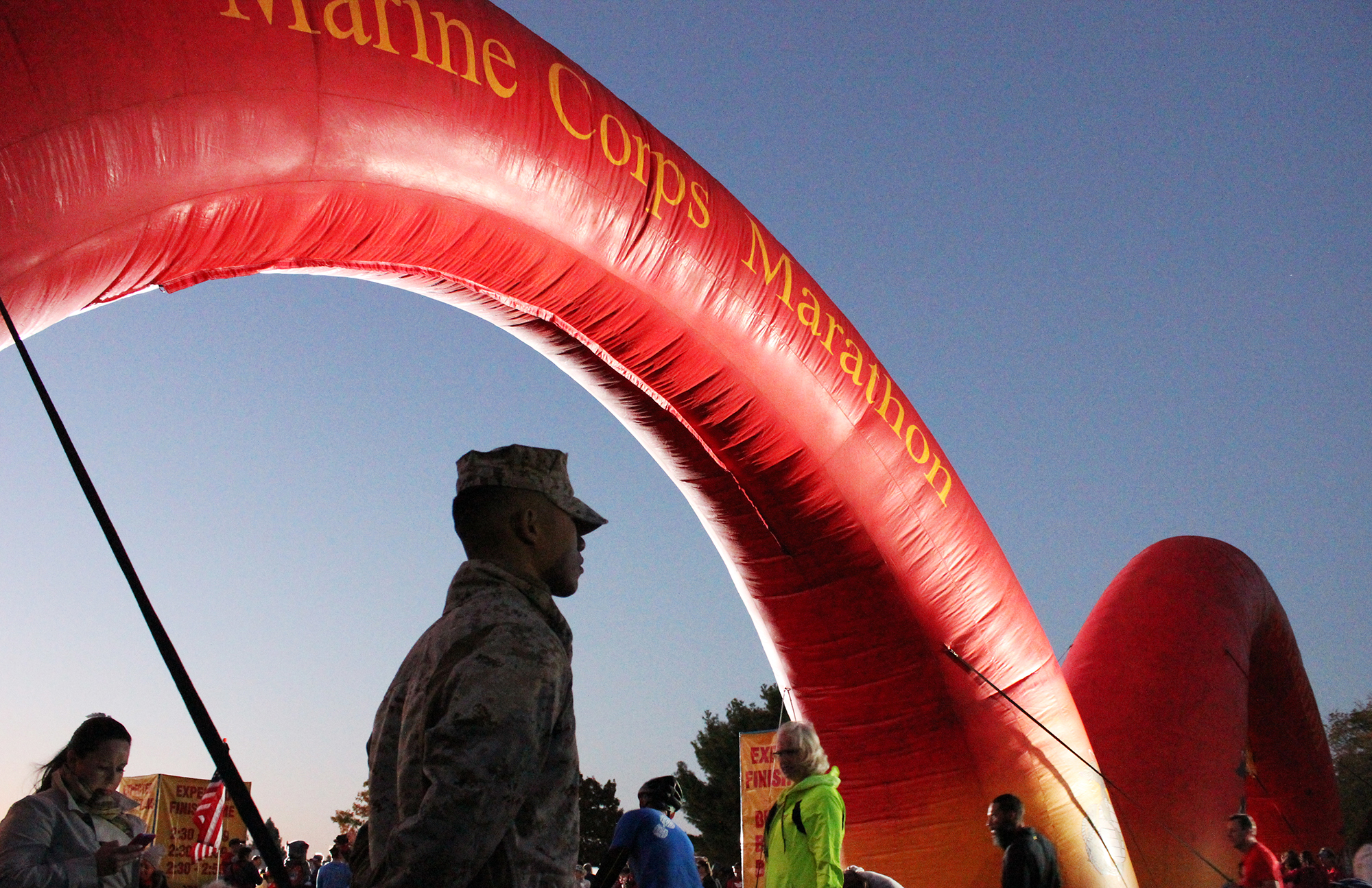 In Marine Corps Marathon, purpose runs deep