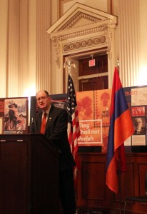 Democratic Rep. Brad Sherman of California called on the U.S. to recognize the Armenian genocide. "It is time for America to re-demonstrate that it is worthy of world leadership.” (Ramsen Shamon/MSN)