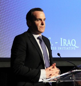 Brett McGurk, deputy assistant secretary for Iraq and Iran, applauded al-Abadi for his efforts against the Islamic State. (Ramsen Shamon/MNS)