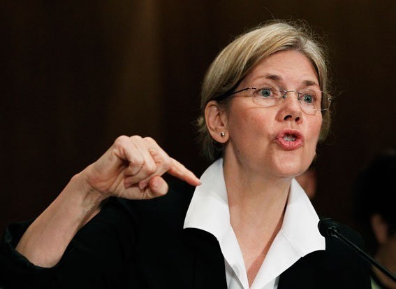 Elizabeth Warren calls for breaking up the banks