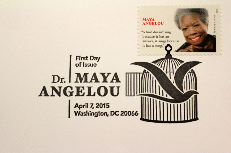 At stamp dedication, Oprah honors Maya Angelou’s legacy