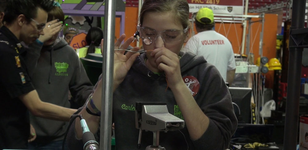 VIDEO: Robotics competition aims to expand STEM education