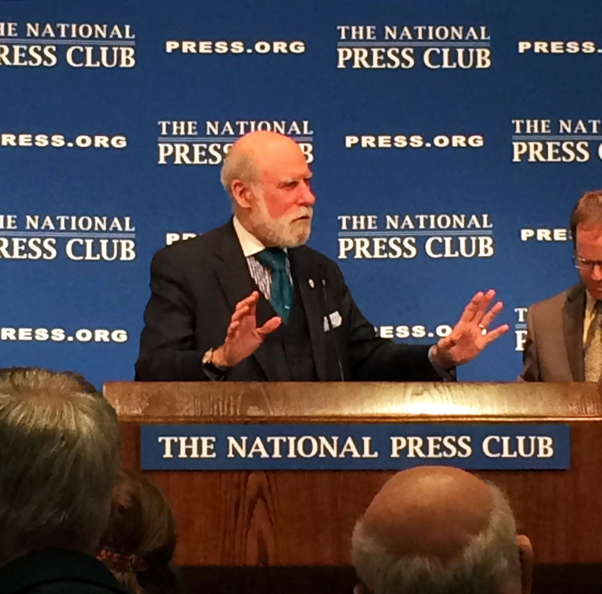 ‘Father of the Internet’ Vint Cerf advocates for stronger encryption technology