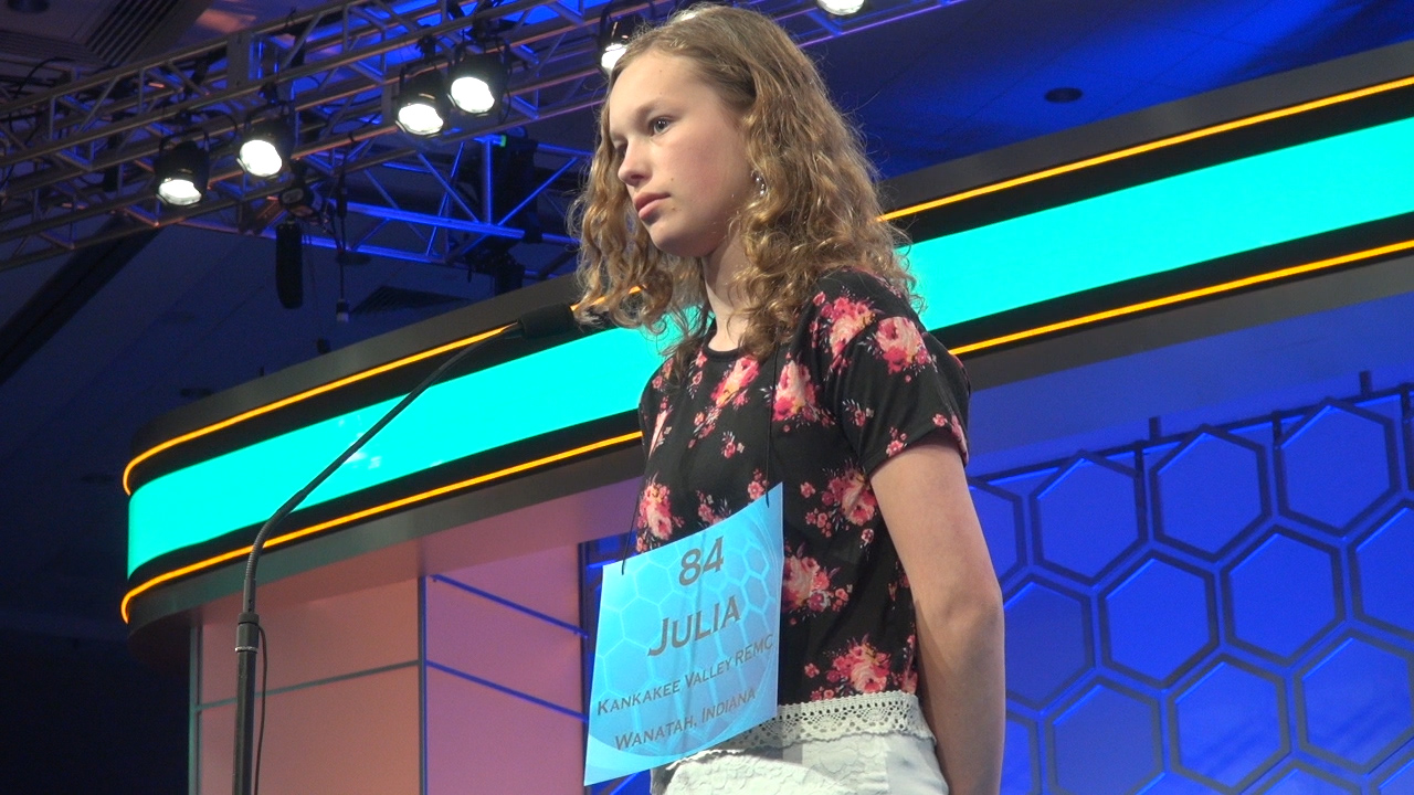 A rising star from Indiana enters Scripps National Spelling Bee