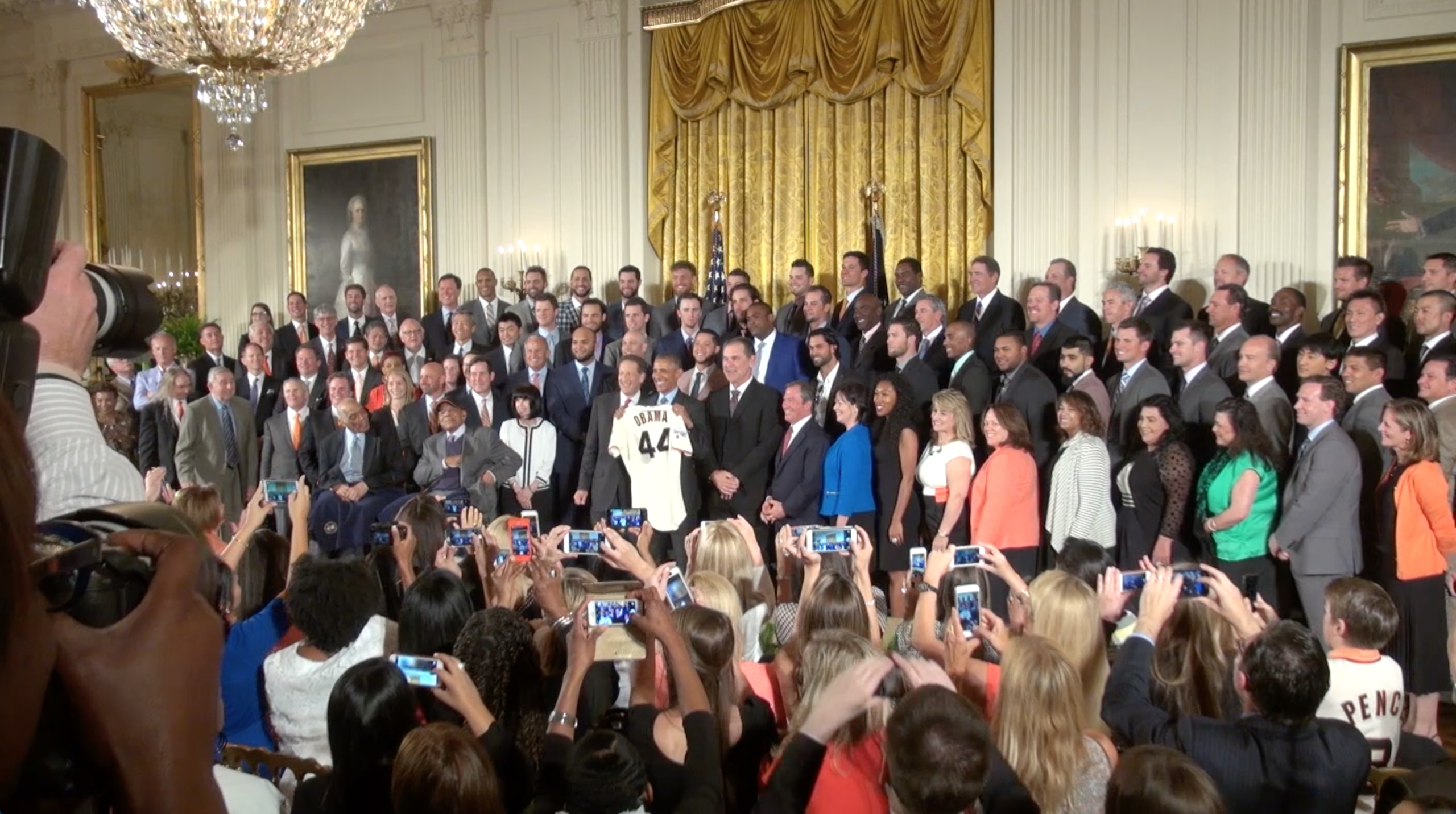 San Francisco Giants Make a White House Appearance – Again!