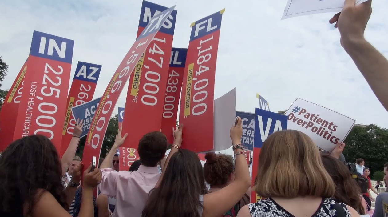 Health care supporters revel in SCOTUS decision