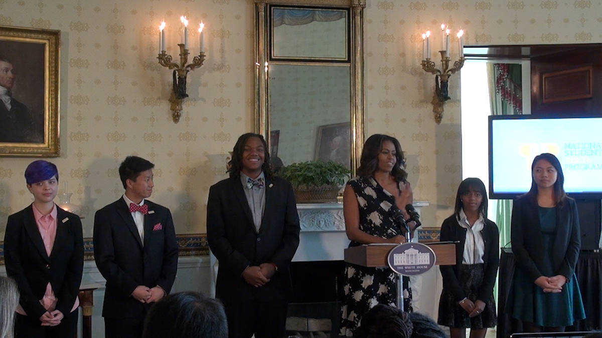 Miami teen honored at White House for her poetry