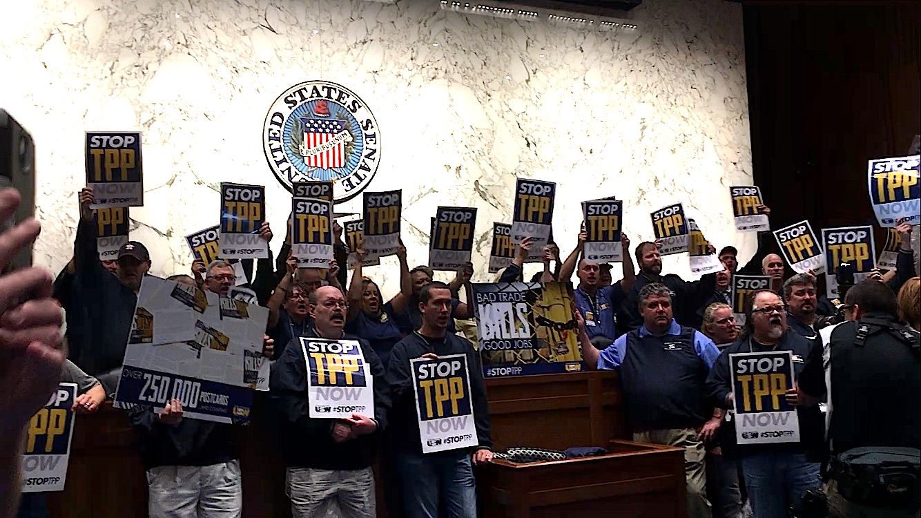 Steelworkers rally to fight Obama’s free trade plan