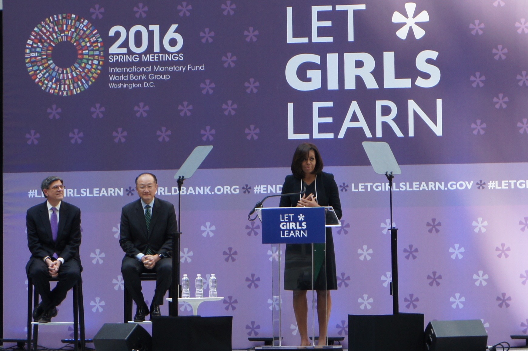 Michelle Obama joins World Bank in committing $2.5 billion to girls’ education