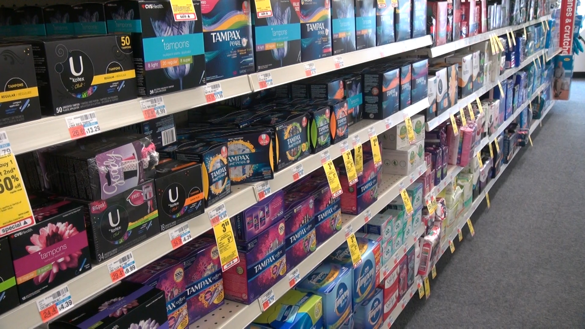 Tampon tax may get the boot in Washington