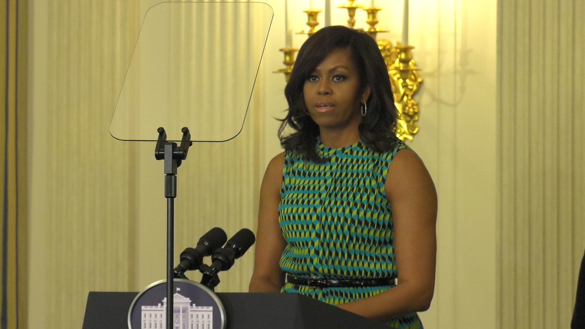 First Lady announces new jobs for veterans