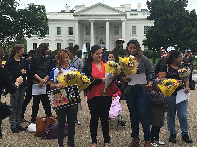 Formerly detained mothers honored for Mother’s Day