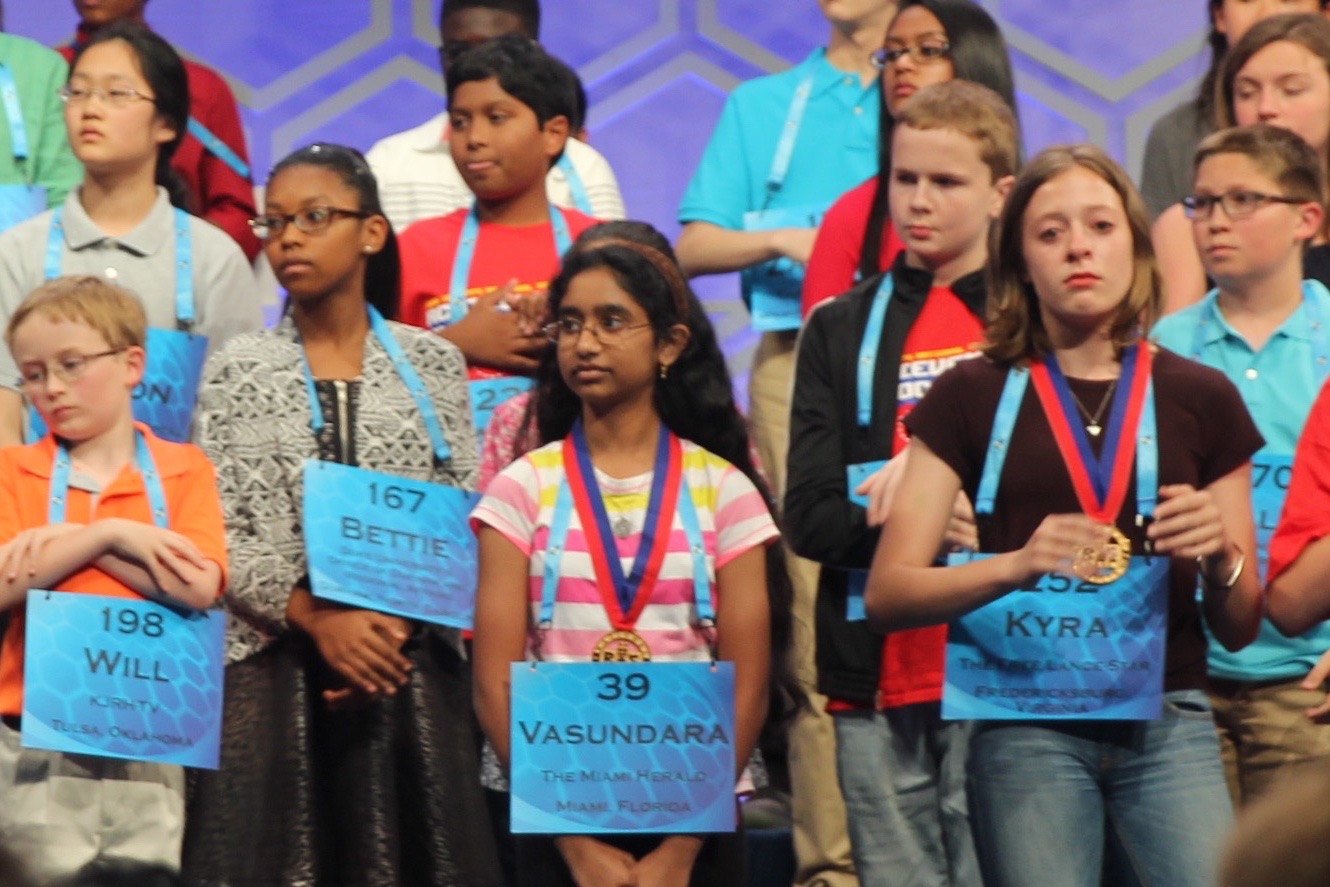 Miami sixth-grader eliminated from national spelling bee