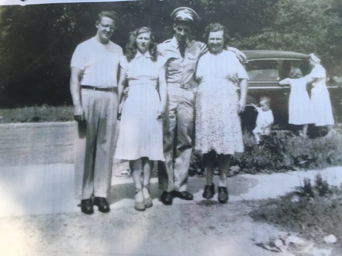 George Paul Grifford (second from the right) poses with his family before leaving for Korea to serve as a member of the 37th Field Artillery Battalion, 2nd Infantry Division. He died in a prison camp in North Korea after being captured by the enemy forces during the Korean War. (Photo: Courtesy photo)