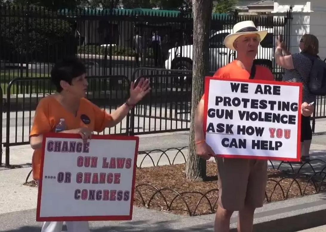 Citizens commit to gun control rally every Monday in front of White House