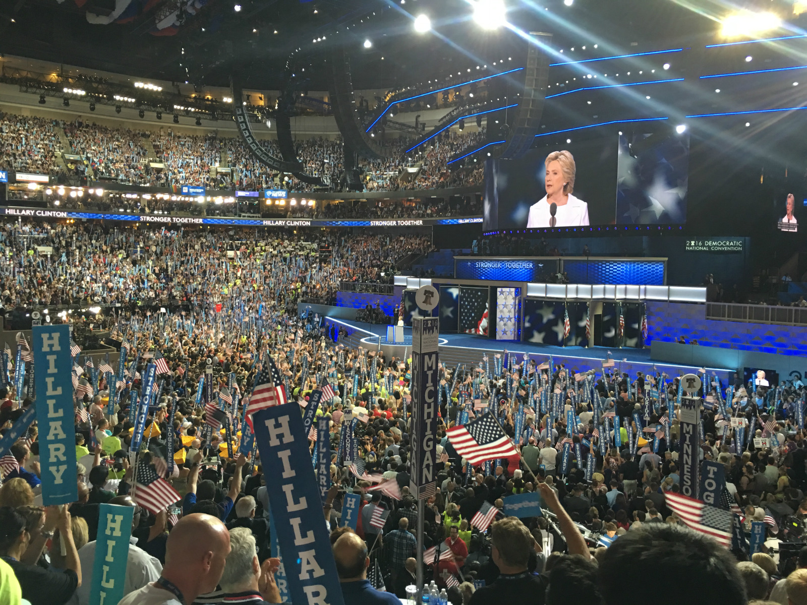 Hillary Clinton’s speech, what do delegates think?