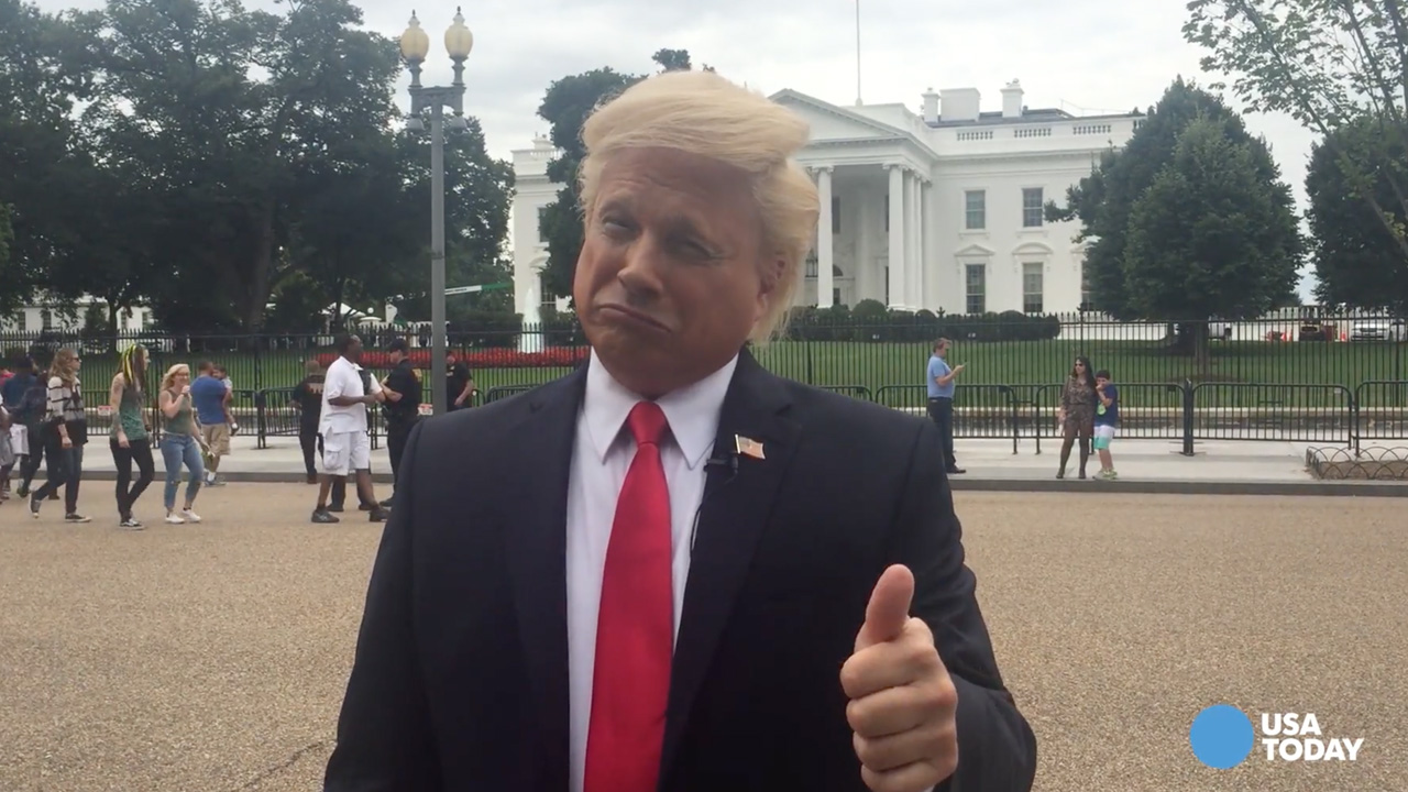 Trump impersonator shares GOP candidate’s hilarious plans for the White House