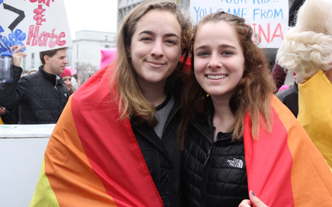 Faces of Women’s March Turn Washington from Red to Rainbow