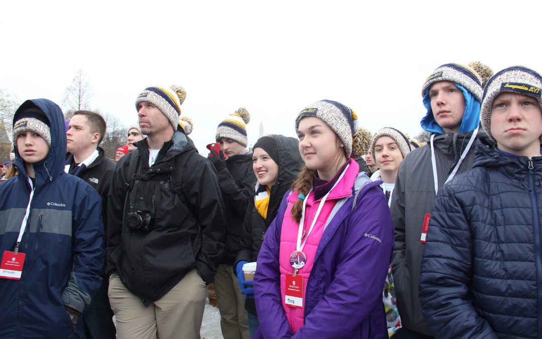 Kentucky high school class witnesses ‘government in action’ as Trump inaugurated