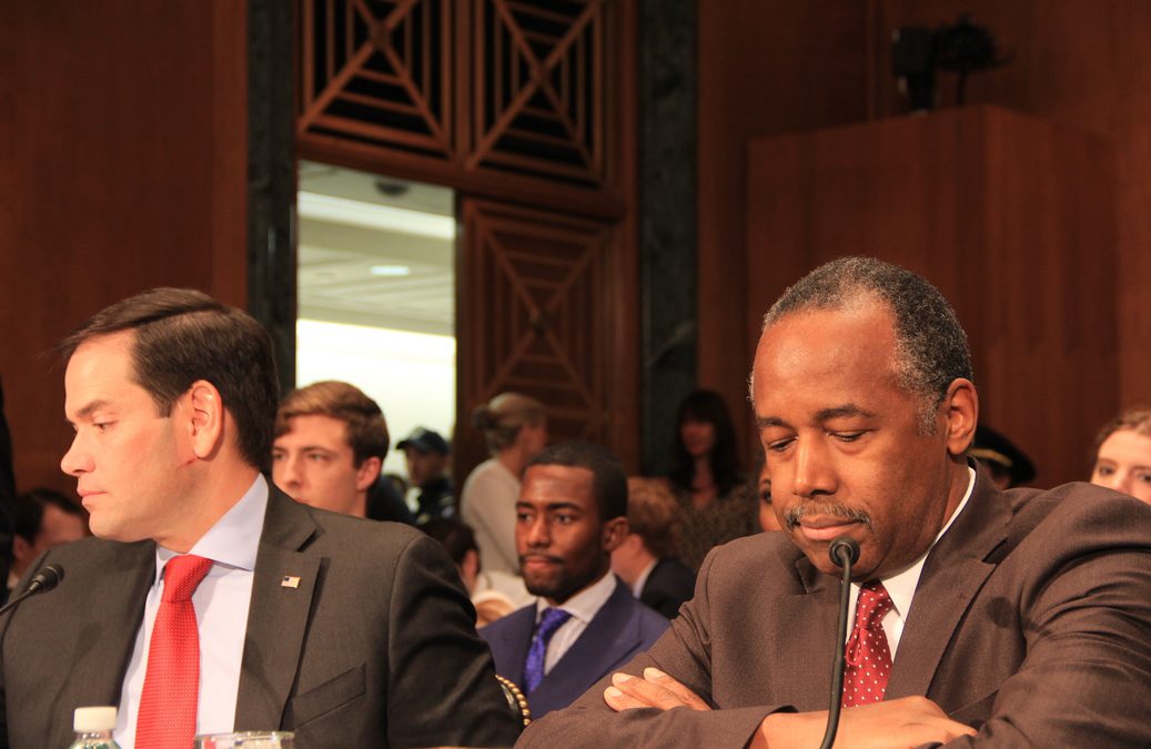 Carson Questioned on Segregation, LGBTQ Rights at  Confirmation Hearing