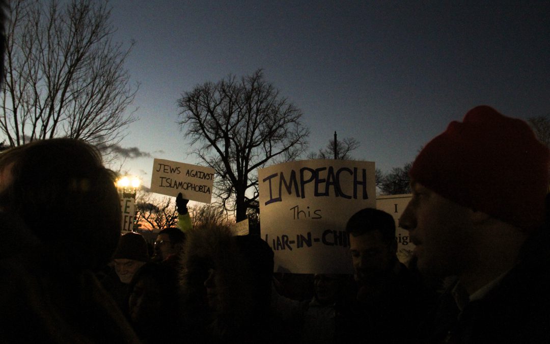 Protesters Decry Trump Immigration Ban