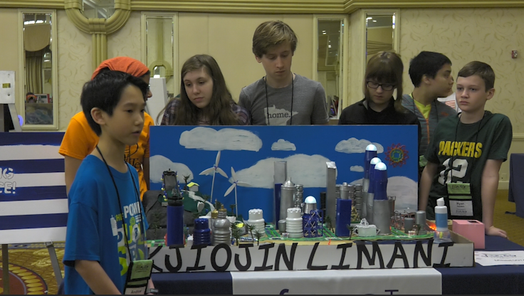 Minnesota middle schoolers make nationals with futuristic city