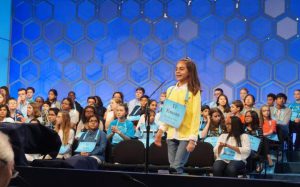 simone kaplan spelling bee davies florida Jinngan Huo medill