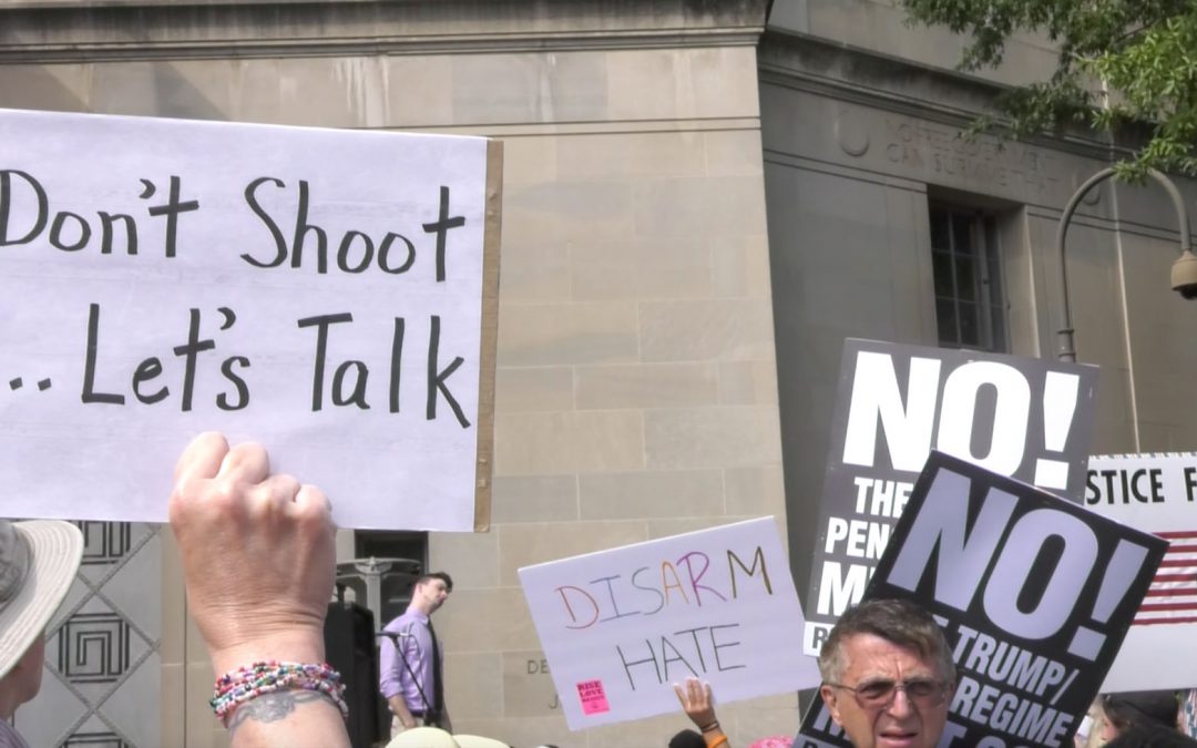 Protestors honor Philando Castile with #NRA2DOJ march