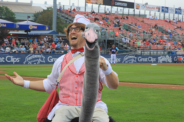 Crazy Hot Dog Vendor