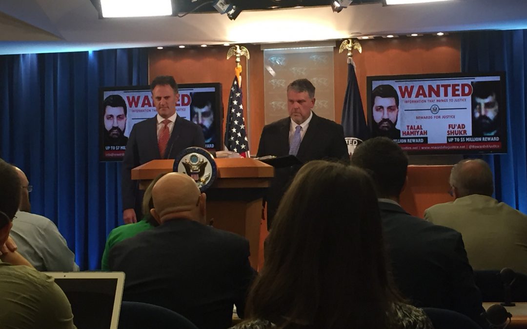 State Department offers big rewards for suspected Hezbollah terrorists