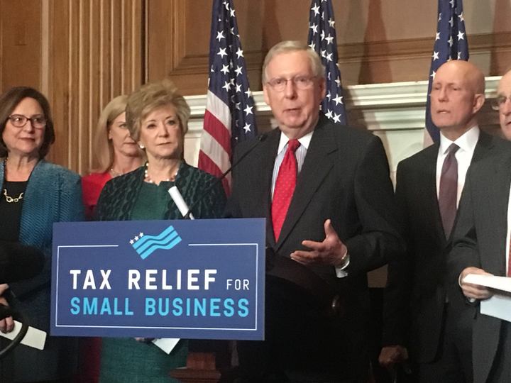 Senate Republicans and Small Business Leaders Advocate for GOP Tax Plan