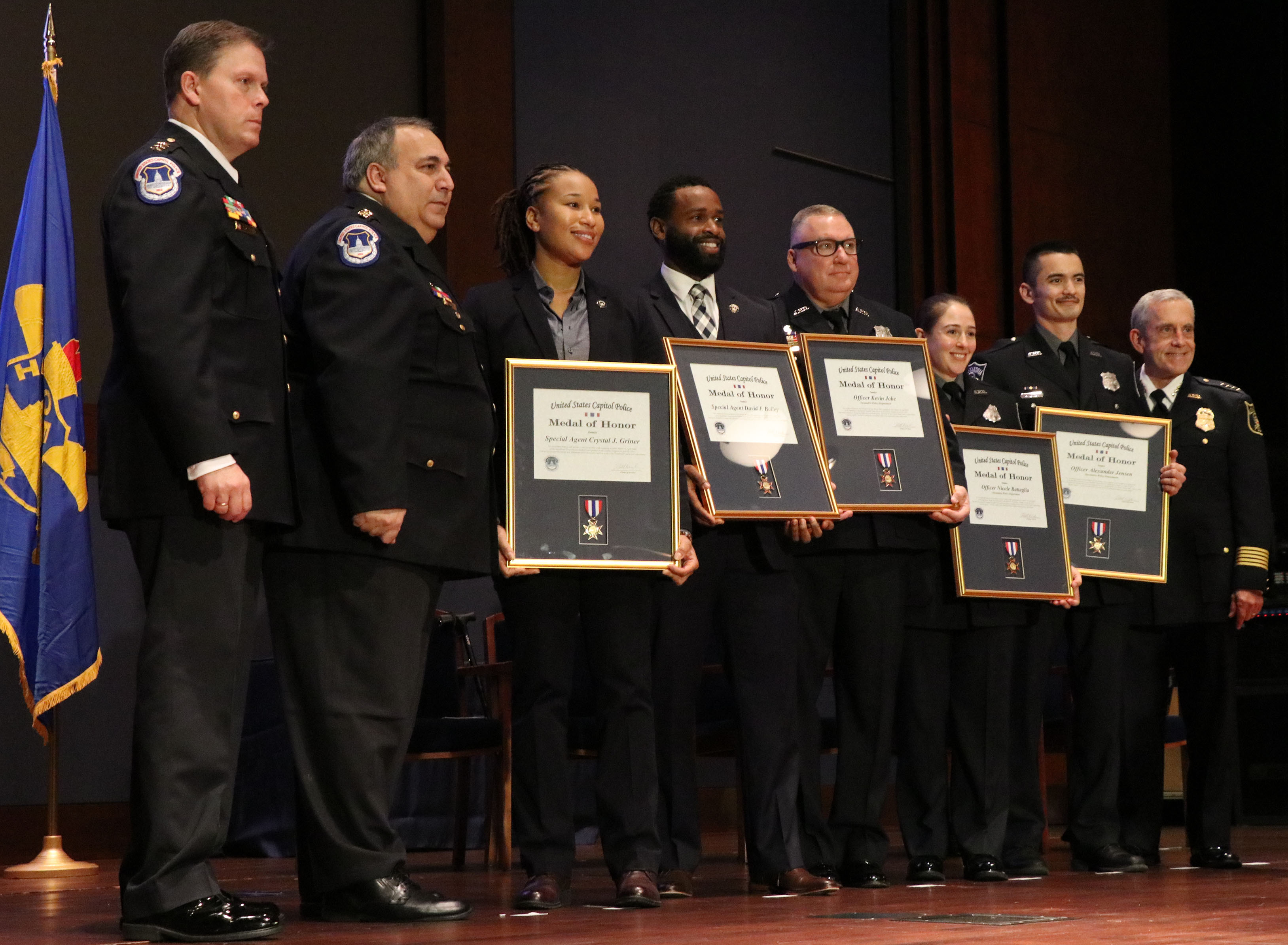 Police Officers Honored For Heroism During Va. Ballpark Shooting ...