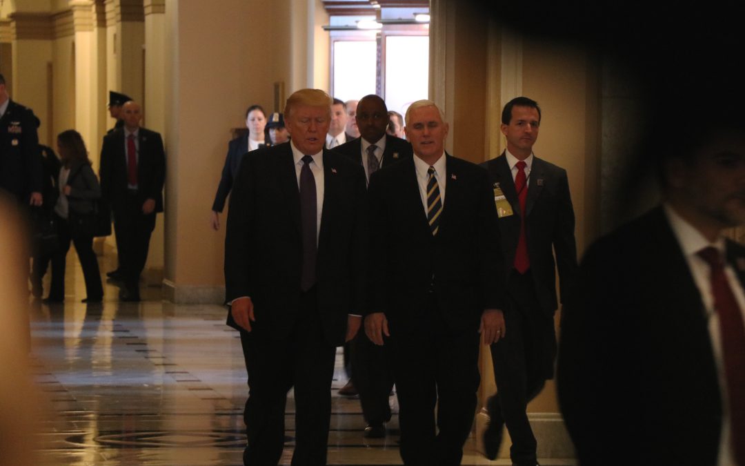 Trump visits Capitol Hill in advance of House tax reform vote