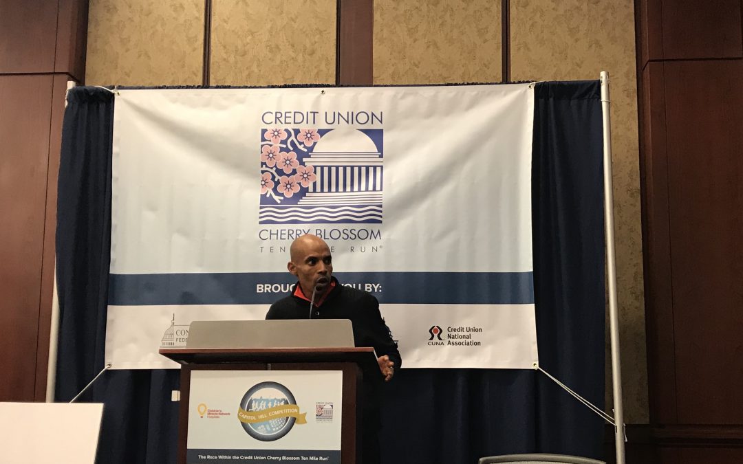 Snow or shine, Olympian Meb Keflezighi will guide Cherry Blossom racers on Sunday