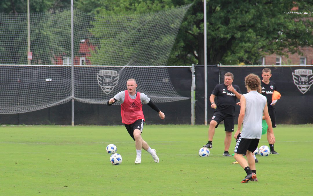 Rooney’s first D.C. United practice shows his promise to raise team playing level