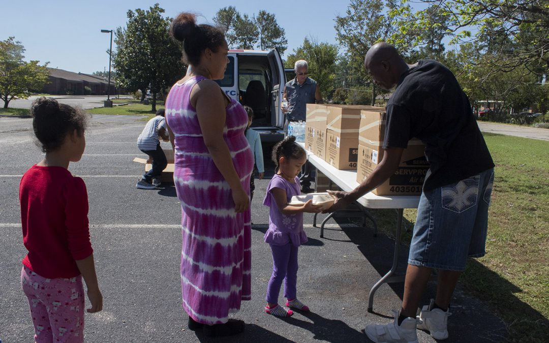 North Carolina evacuees say shelters have less supplies