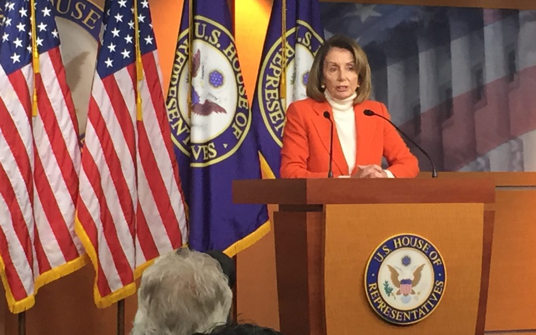 Pelosi expresses confidence in becoming House Speaker