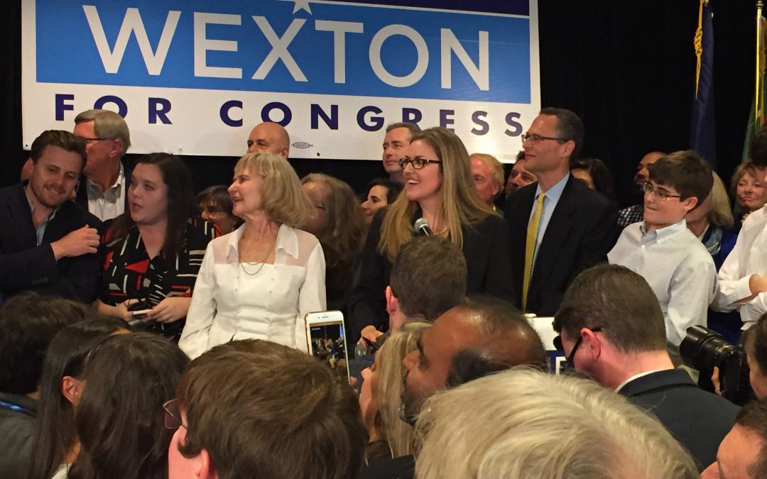 BATTLE GROUND VIRGINIA: Wexton Beats Comstock