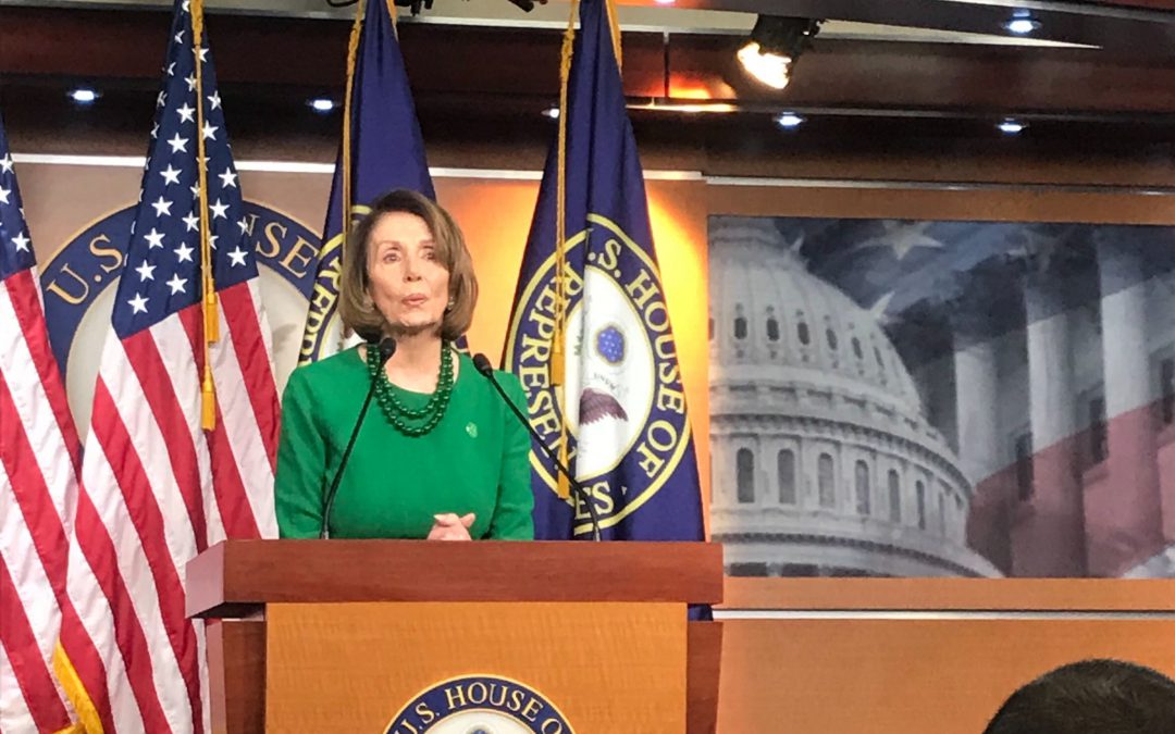 Pelosi underscores her feminist legacy for International Women’s Day