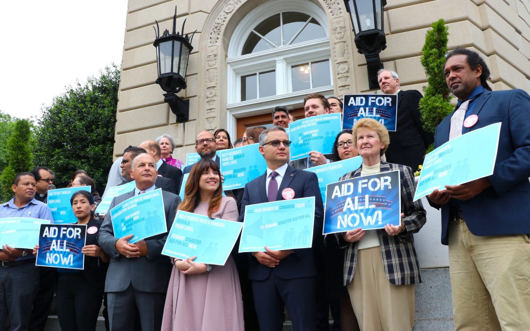Puerto Rican Leaders Demand Disaster Relief Funds from Congress